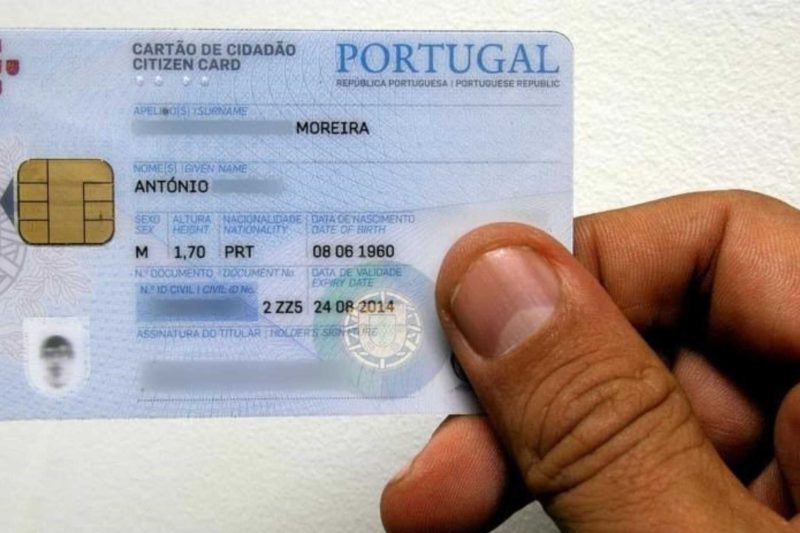 Comprar cartão de identidade português